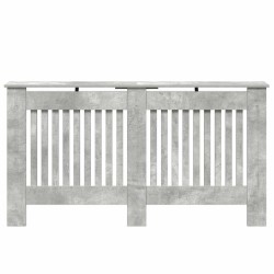 Cache-Radiateur Gris béton 152 x 19 x 81,5 cm Bois d'ingénierie 553970553970