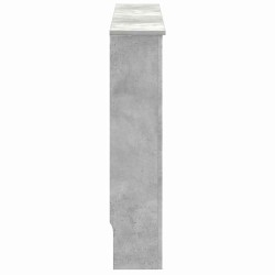 Cache-Radiateur Gris béton 152 x 19 x 81,5 cm Bois d'ingénierie 553970553970