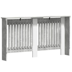 Cache-Radiateur Gris béton 152 x 19 x 81,5 cm Bois d'ingénierie 553970553970