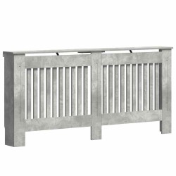 Cache-Radiateur Gris béton 172 x 19 x 81,5 cm Bois d'ingénierie 553972553972