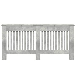 Cache-Radiateur Gris béton 172 x 19 x 81,5 cm Bois d'ingénierie 553972553972