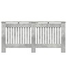 Cache-Radiateur Gris béton 172 x 19 x 81,5 cm Bois d'ingénierie 553972553972