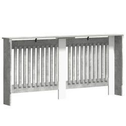 Cache-Radiateur Gris béton 172 x 19 x 81,5 cm Bois d'ingénierie 553972553972