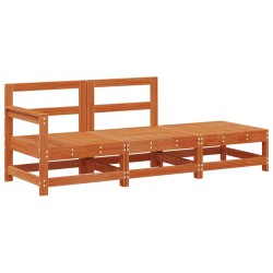 Unité de canapé sectionnel Brun cire 190 x 62 x 70,5 cm 553975553975