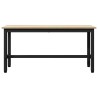 Banc de salle à manger 2 pcs Chêne Sonoma 100 x 32,5 x 48,5 cm 553977553977