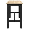 Banc de salle à manger 2 pcs Chêne Sonoma 100 x 32,5 x 48,5 cm 553977553977