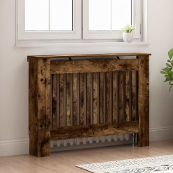 Cache-Radiateur Chêne fumé 112 x 19 x 81,5 cm Bois d'ingénierie 553979553979