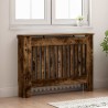 Cache-Radiateur Chêne fumé 112 x 19 x 81,5 cm Bois d'ingénierie 553979553979