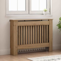 Cache-Radiateur Chêne artisanal 112 x 19 x 81,5 cm 553981553981