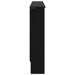 Cache-Radiateur Chêne noir 112 x 19 x 81,5 cm Bois d'ingénierie 553982553982