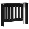 Cache-Radiateur Chêne noir 112 x 19 x 81,5 cm Bois d'ingénierie 553982553982