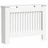 Cache-Radiateur Blanc brillant 112 x 19 x 81,5 cm 553983553983