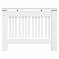 Cache-Radiateur Blanc brillant 112 x 19 x 81,5 cm 553983553983