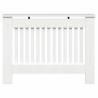 Cache-Radiateur Blanc brillant 112 x 19 x 81,5 cm 553983553983