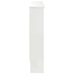 Cache-Radiateur Blanc brillant 112 x 19 x 81,5 cm 553983553983