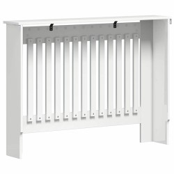 Cache-Radiateur Blanc brillant 112 x 19 x 81,5 cm 553983553983