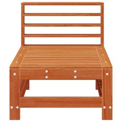 Sofa de jardin milieu Pin massif Brun Ciré 63,5 x 57,5 x 60 cm 553990553990