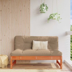 Sofa de jardin milieu Pin massif Brun Ciré 120 x 84 x 70 cm 553992553992