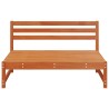 Sofa de jardin milieu Pin massif Brun Ciré 120 x 84 x 70 cm 553992553992