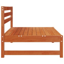 Sofa de jardin milieu Pin massif Brun Ciré 120 x 84 x 70 cm 553992553992