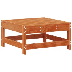 Repose-pieds de jardin avec coussin Bois de pin massif 553994553994