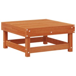 Repose-pieds de jardin Pin massif Brun Ciré 61 x 60,5 x 30 cm 553998553998