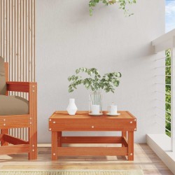 Repose-pieds de jardin Pin massif Brun Ciré 61 x 60,5 x 30 cm 553998553998