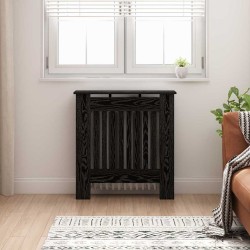Cache-Radiateur Chêne noir 78 x 19 x 81,5 cm Bois d'ingénierie 554020554020