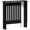 Cache-Radiateur Chêne noir 78 x 19 x 81,5 cm Bois d'ingénierie 554020554020