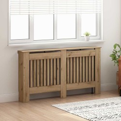 Cache-Radiateur Chêne artisanal 152 x 19 x 81,5 cm 554021554021