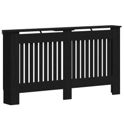 Cache-Radiateur Chêne noir 152 x 19 x 81,5 cm Bois d'ingénierie 554022554022