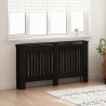 Cache-Radiateur Chêne noir 152 x 19 x 81,5 cm Bois d'ingénierie 554022554022
