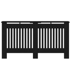 Cache-Radiateur Chêne noir 152 x 19 x 81,5 cm Bois d'ingénierie 554022554022