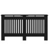 Cache-Radiateur Chêne noir 152 x 19 x 81,5 cm Bois d'ingénierie 554022554022