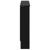 Cache-Radiateur Chêne noir 152 x 19 x 81,5 cm Bois d'ingénierie 554022554022