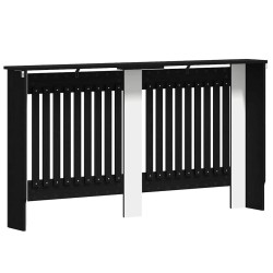 Cache-Radiateur Chêne noir 152 x 19 x 81,5 cm Bois d'ingénierie 554022554022