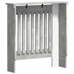 Cache-Radiateur Gris béton 78 x 19 x 81,5 cm Bois d'ingénierie 554023554023