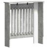Cache-Radiateur Gris béton 78 x 19 x 81,5 cm Bois d'ingénierie 554023554023