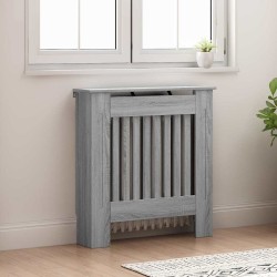 Cache-Radiateur Gris Sonoma 78 x 19 x 81,5 cm Bois d'ingénierie 554024554024