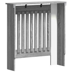 Cache-Radiateur Gris Sonoma 78 x 19 x 81,5 cm Bois d'ingénierie 554024554024