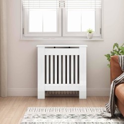 Cache-Radiateur Blanc brillant 78 x 19 x 81,5 cm 554025554025