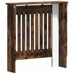 Cache-Radiateur Chêne fumé 78 x 19 x 81,5 cm Bois d'ingénierie 554026554026