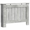 Cache-Radiateur Gris béton 112 x 19 x 81,5 cm Bois d'ingénierie 554029554029