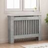 Cache-Radiateur Gris béton 112 x 19 x 81,5 cm Bois d'ingénierie 554029554029