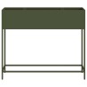 Bac de jardin surélevé Vert olive 100 x 26 x 82 cm Acier 554034554034