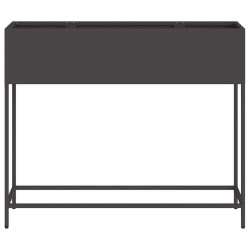 Bac de jardin surélevé Noir 100 x 26 x 82 cm Acier 554040554040