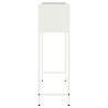 Bac de jardin surélevé Blanc 100 x 26 x 82 cm Acier 554041554041