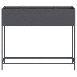 Bac de jardin surélevé Anthracite 100 x 26 x 82 cm Acier 554043554043