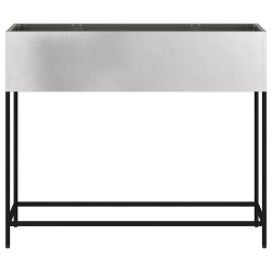 Bac de jardin surélevé Argent 100 x 26 x 82 cm Acier inoxydable 554044554044