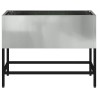 Bac de jardin surélevé Argent 60 x 26 x 45 cm Acier galvanisé 554056554056
